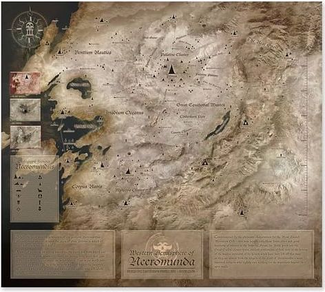 Carta Galactica - The Western Hemisphere of Necromunda - obrázek 1