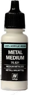 Vallejo: Metallic Medium (medium) 17ml - obrázek 1