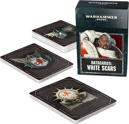 Warhammer 40000: Datacards White Scars 2019 - obrázek 1