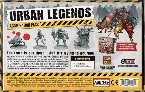 Zombicide (second edition): Urban Legends Abominations - obrázek 3