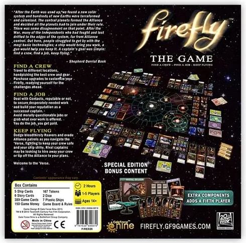 Firefly: The Game s rozšířením pro páteho hráče - obrázek 2