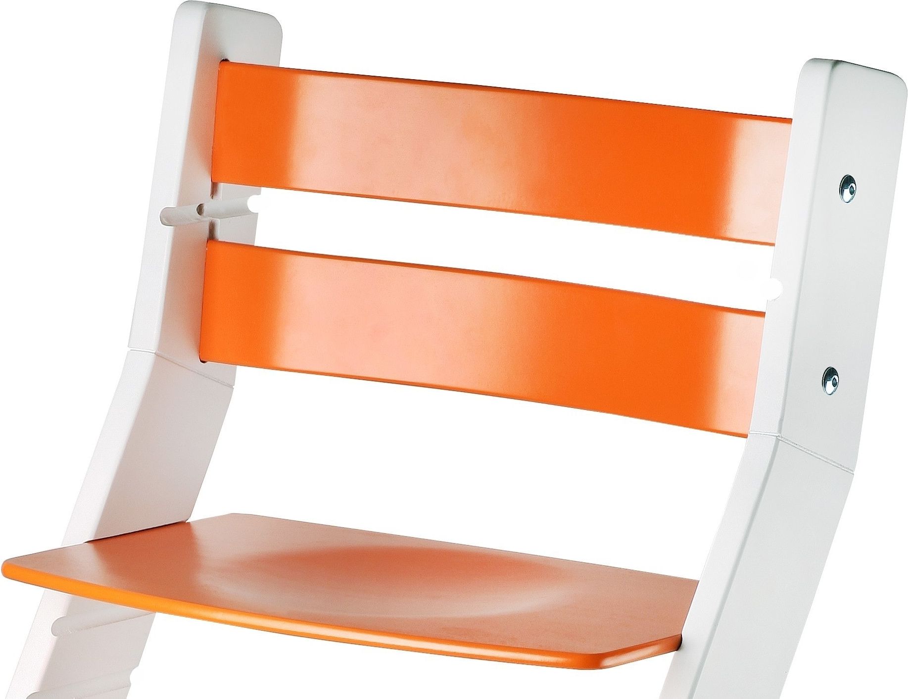 Wood Partner Rostoucí židle Sandy - bílá / oranžová - obrázek 2