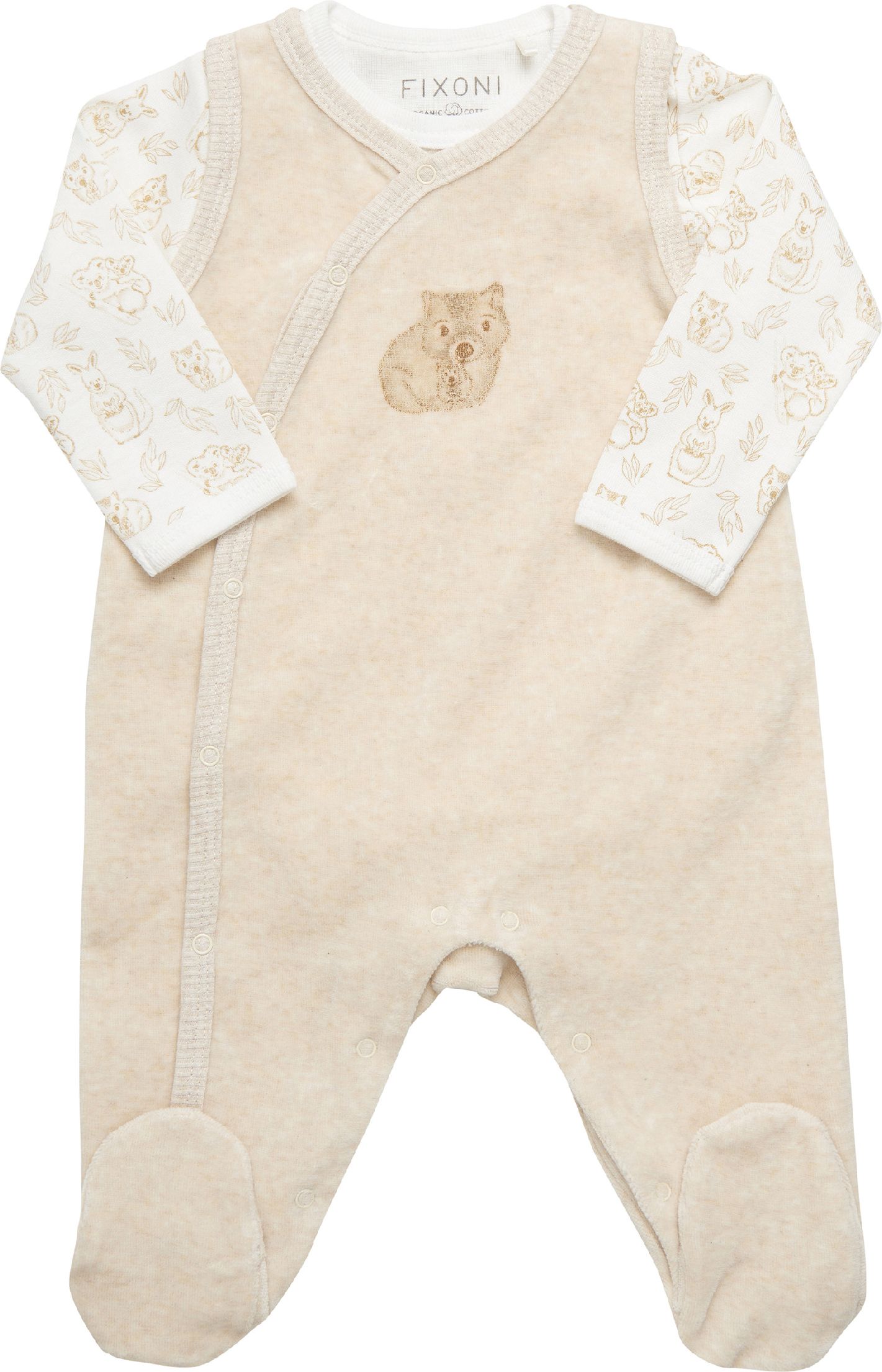 Fixoni set kojenecké body s dupačkami 422190 - 2234 Velikost: 50 - obrázek 2