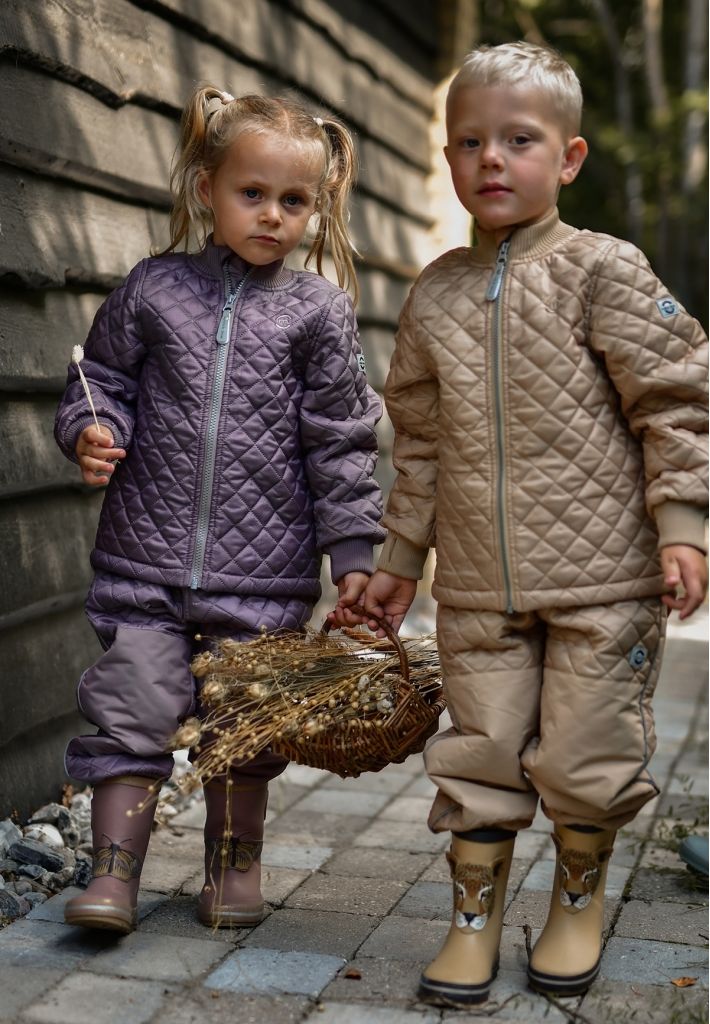 Mikk-Line dětský termo oblek Twilight Mauve 4205 Velikost: 74 - obrázek 3