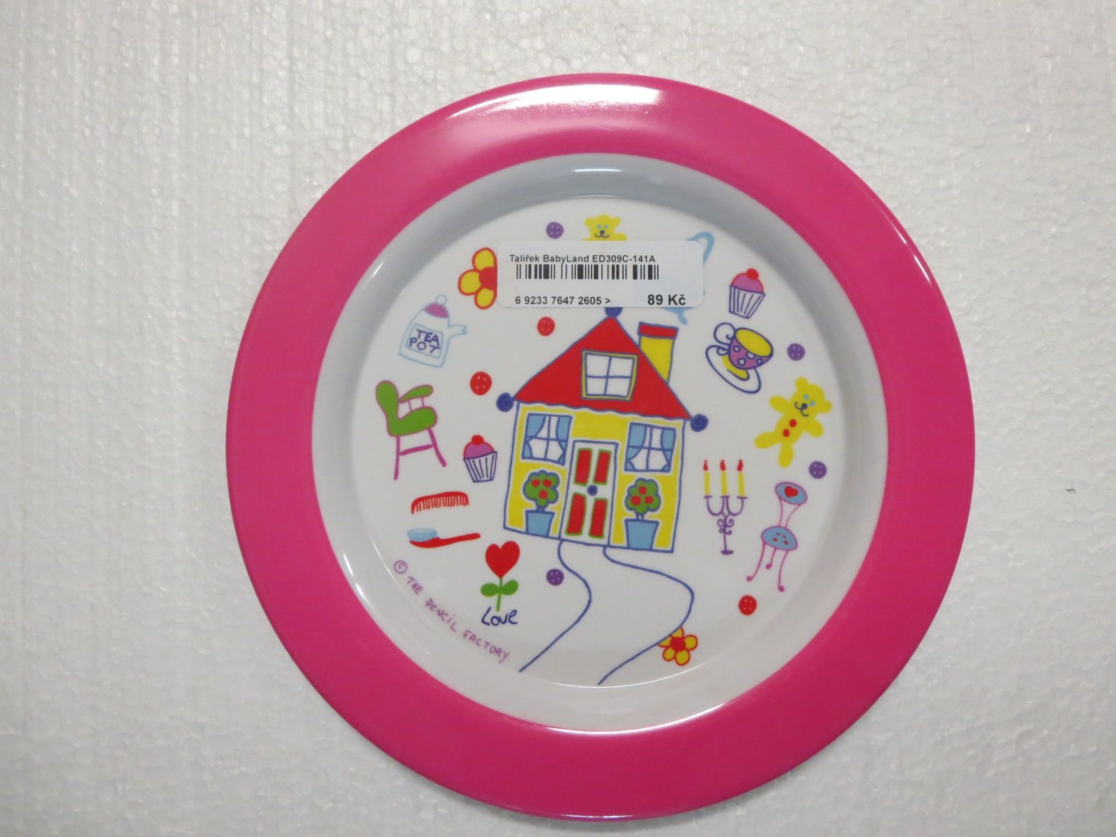 Talířek BabyLand ED309C-141A - obrázek 1