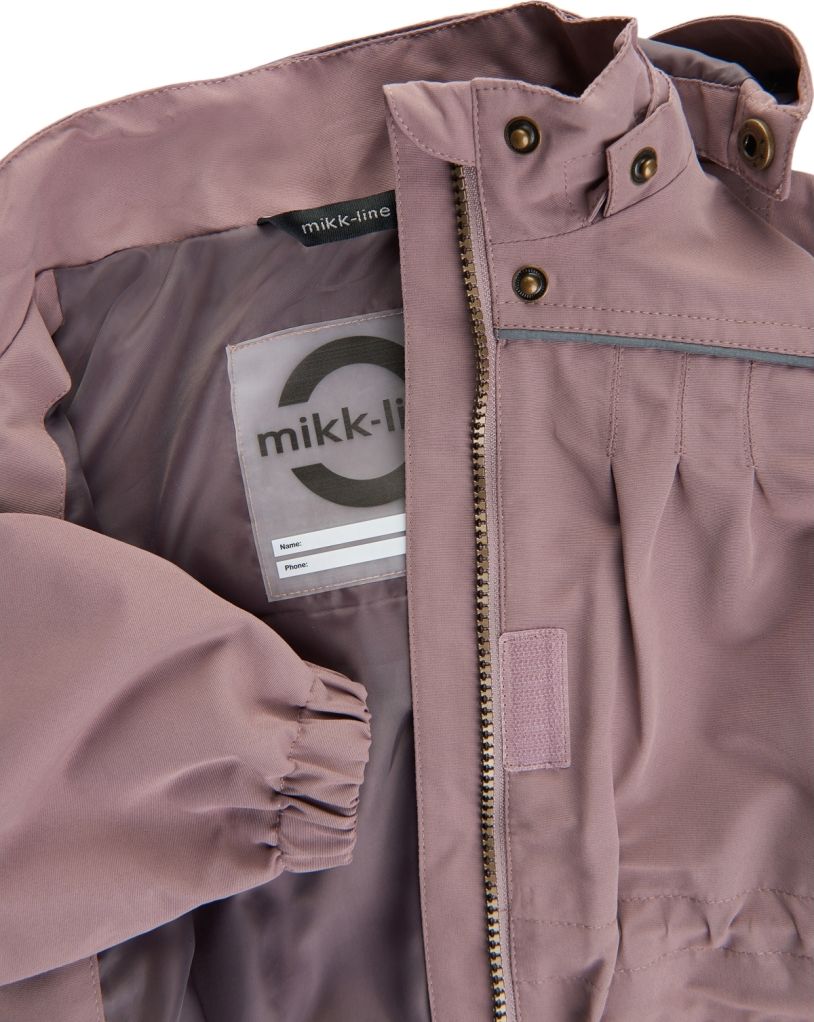 Mikk-Line Mikk - Line dívčí bunda 16725 Twilight Mauve Velikost: 104 - obrázek 4