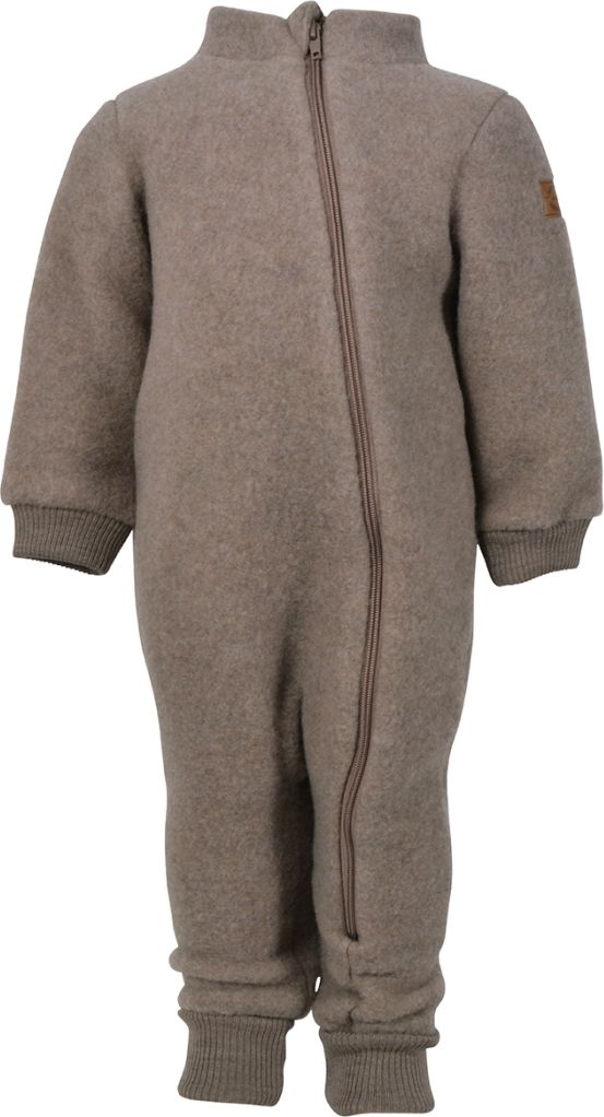 Mikk-Line kojenecký merino overal 50009 Melange Denver Velikost: 56 - obrázek 1