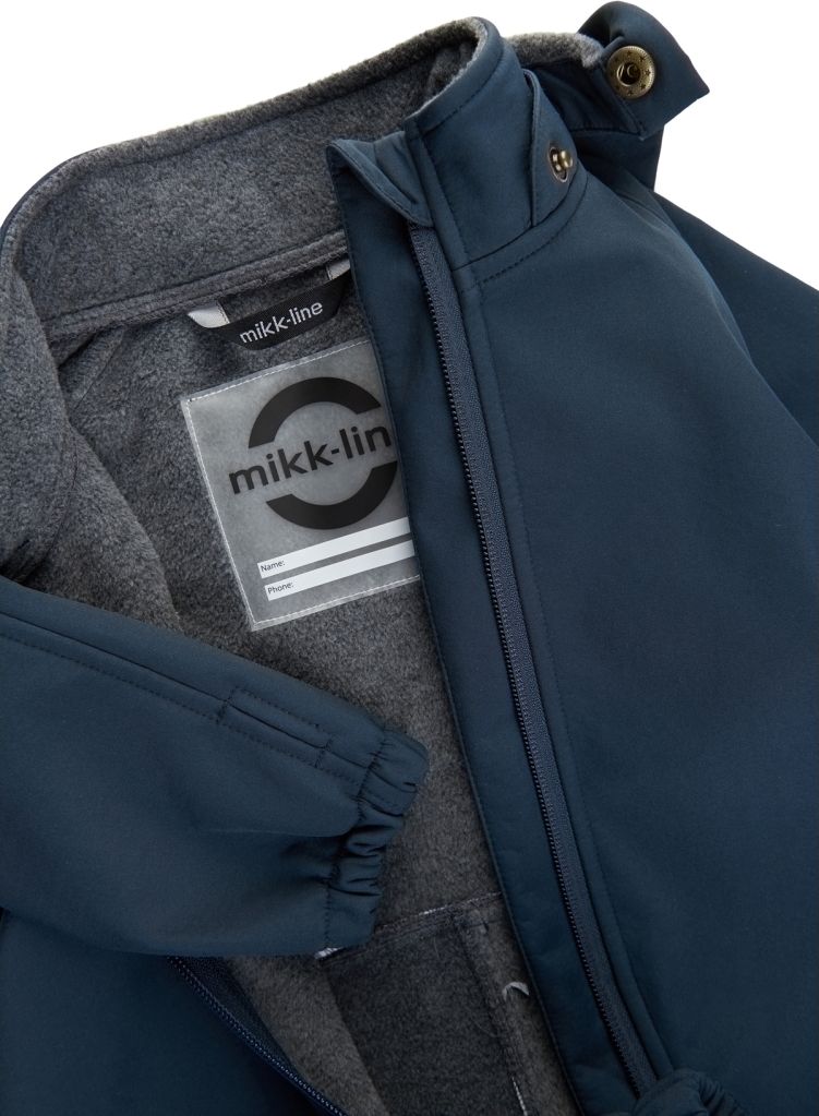 Mikk-Line dětská softshellová kombinéza Blue Nights 16220 Velikost: 68 - obrázek 5