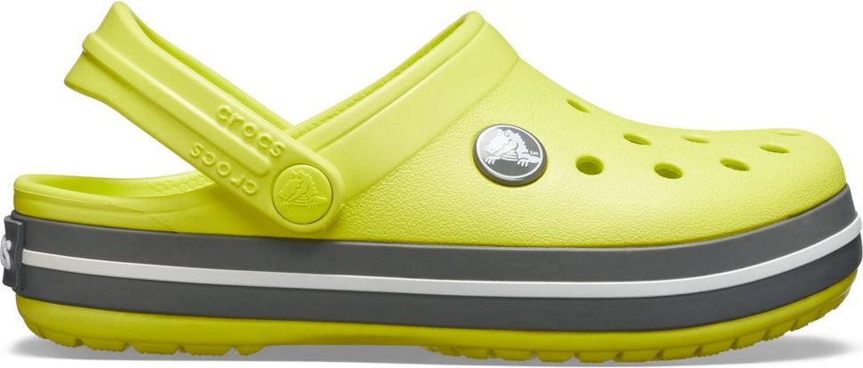 Crocs Crocband Clog K Citrus/Slate Grey C7 24 - obrázek 1