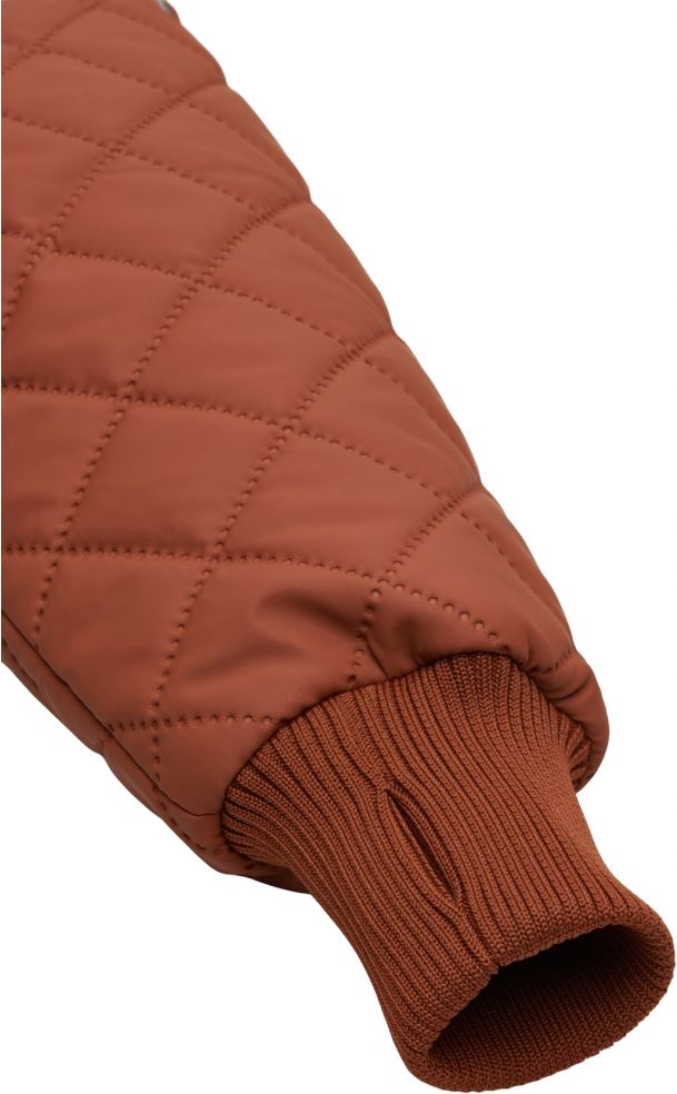 Mikk-Line dětský fleece termo oblek Duvet Ginger Bread 16812 Velikost: 74 - obrázek 4