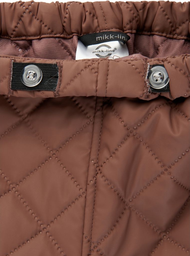 Mikk-Line dětský fleece termo oblek Duvet Nutmeg 16812 Velikost: 86 - obrázek 5