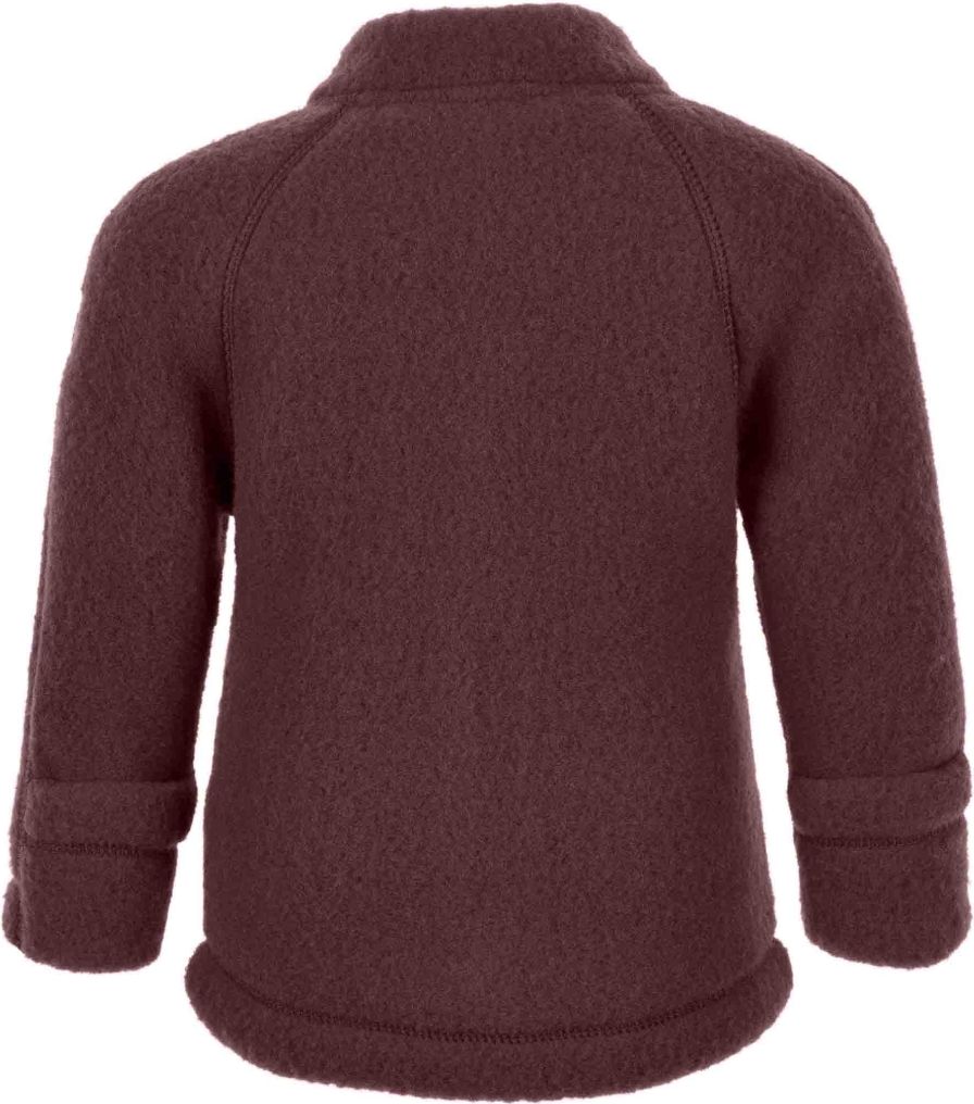 Mikk-Line kojenecká vlněná bunda OEKO - TEX Decadent Chocolate 50001 Velikost: 56 - obrázek 2