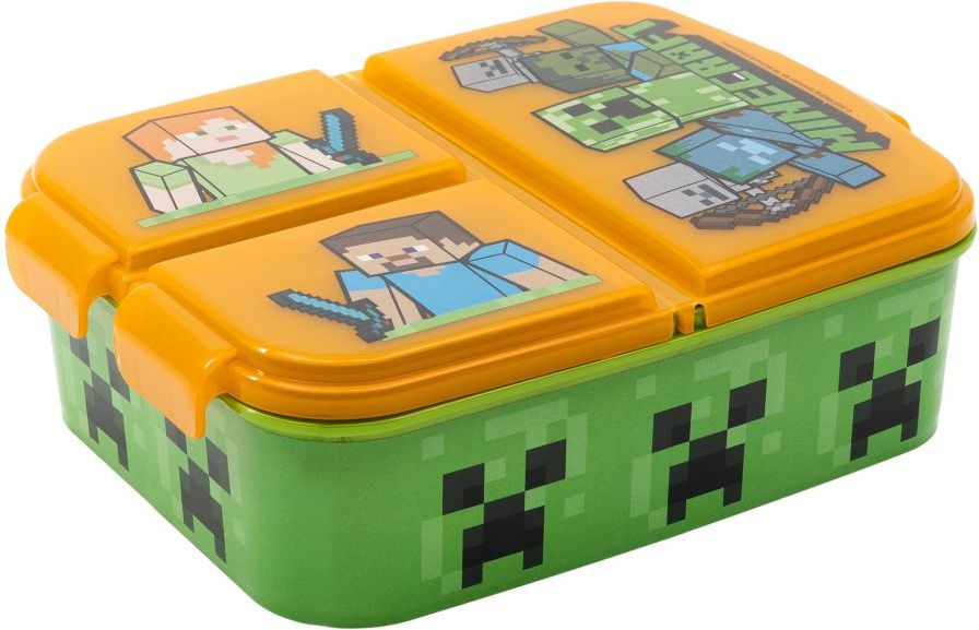 Stor · Multibox na svačinu Minecraft se 3 přihrádkami - obrázek 2