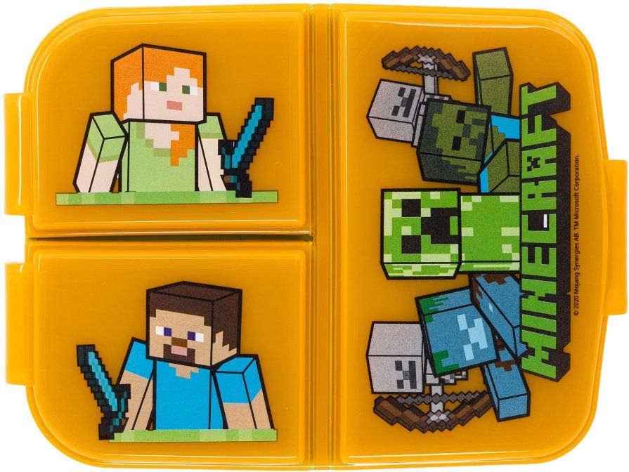 Stor · Multibox na svačinu Minecraft se 3 přihrádkami - obrázek 3