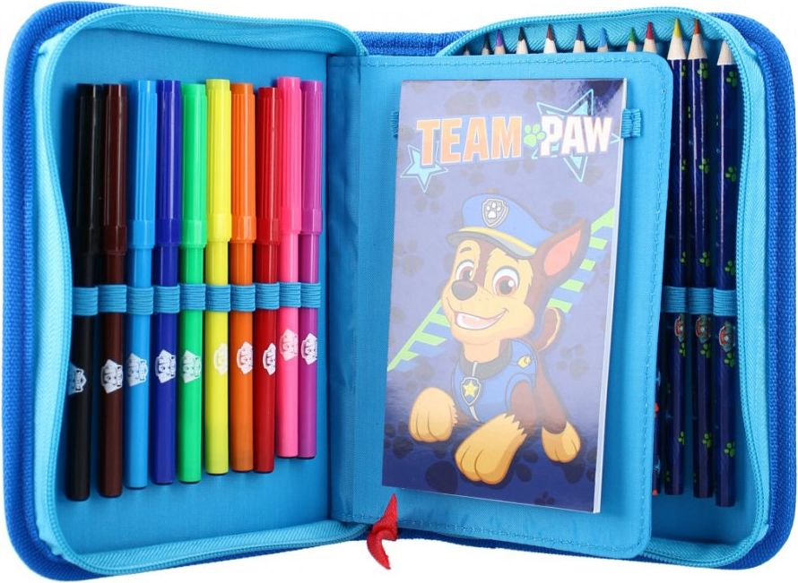 Vadobag · Vybavený školní penál Tlapková patrola - Paw Patrol - motiv Team Paw - 27 dílů - obrázek 2