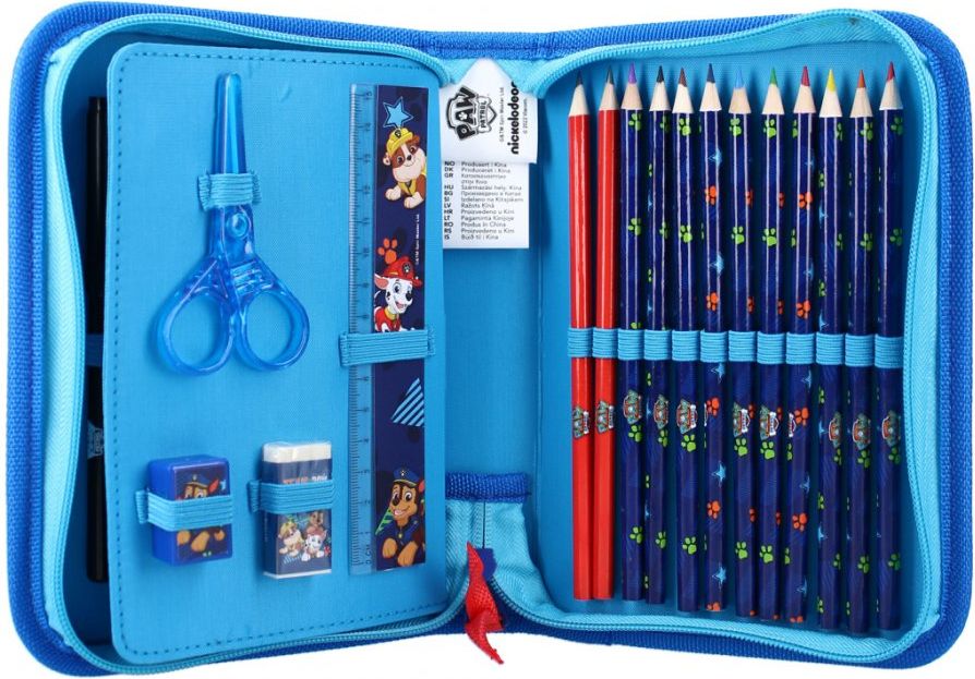 Vadobag · Vybavený školní penál Tlapková patrola - Paw Patrol - motiv Team Paw - 27 dílů - obrázek 3