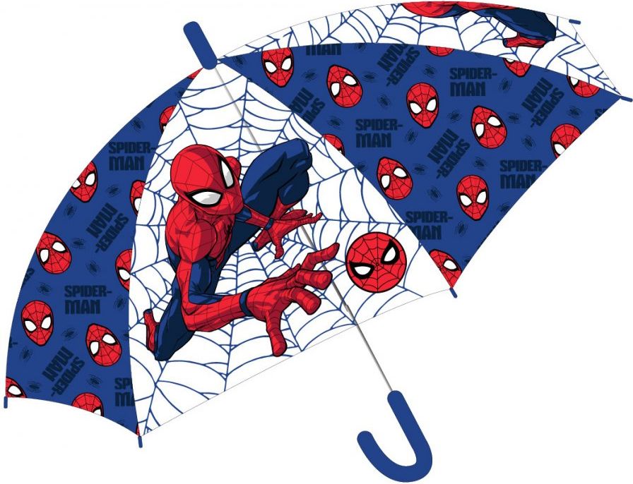 E plus M · Dětský / chlapecký vystřelovací deštník Spiderman / MARVEL - obrázek 1
