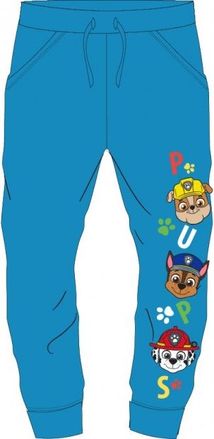 E plus M - Chlapecké bavlněné tepláky Tlapková Patrola - Paw Patrol - modré 104 - obrázek 1
