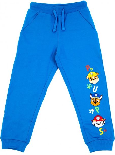 E plus M - Chlapecké bavlněné tepláky Tlapková Patrola - Paw Patrol - modré 104 - obrázek 2
