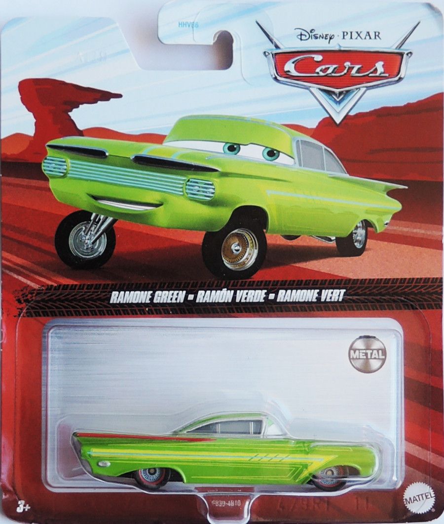 Mattel CARS (Auta) - Ramone Green (zelený Ramone) - obrázek 1