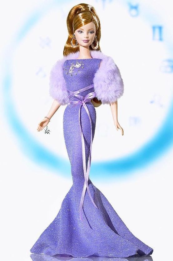Mattel BARBIE Zodiac Aquarius (Znamení zvěrokruhu - Vodnář) - rok 2004 - obrázek 1