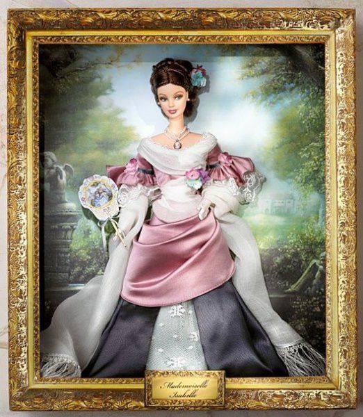 Mattel BARBIE Mademoiselle Isabelle - Portrait Collection (rok 2001) - mírně poškozený obal - obrázek 1