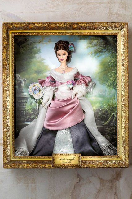 Mattel BARBIE Mademoiselle Isabelle - Portrait Collection (rok 2001) - mírně poškozený obal - obrázek 2