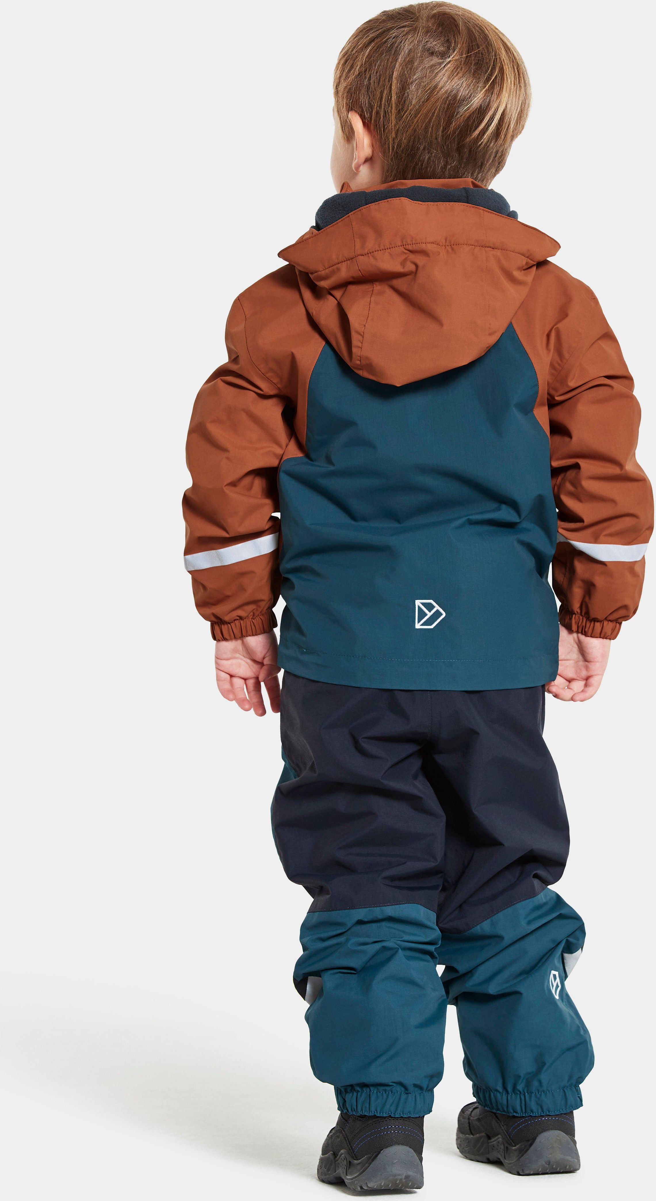 Dětská nepromokavá bunda Didriksons Enso 2 Dive Blue Velikost: 100 - obrázek 4