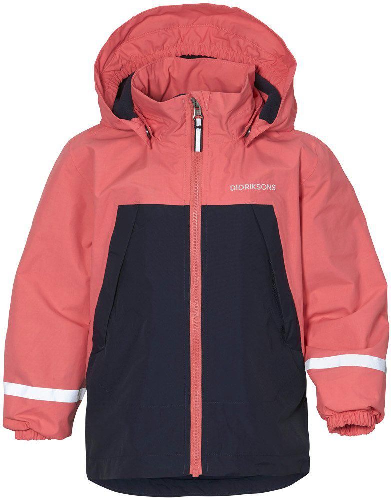 Dětská nepromokavá bunda Didriksons Enso 2 Peach Rose Velikost: 90 - obrázek 2