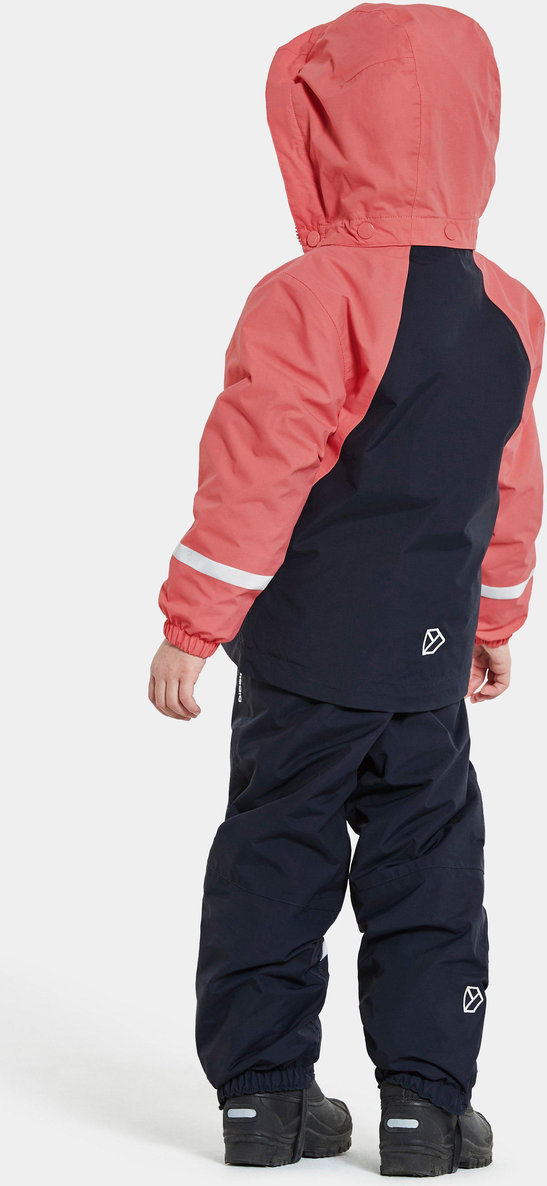 Dětská nepromokavá bunda Didriksons Enso 2 Peach Rose Velikost: 90 - obrázek 7
