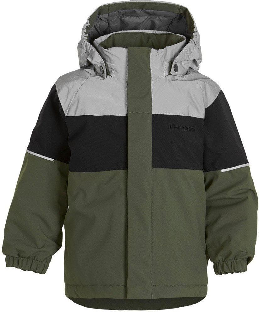 Dětská zimní bunda Didriksons Lux Deep Green Velikost: 80 - obrázek 2