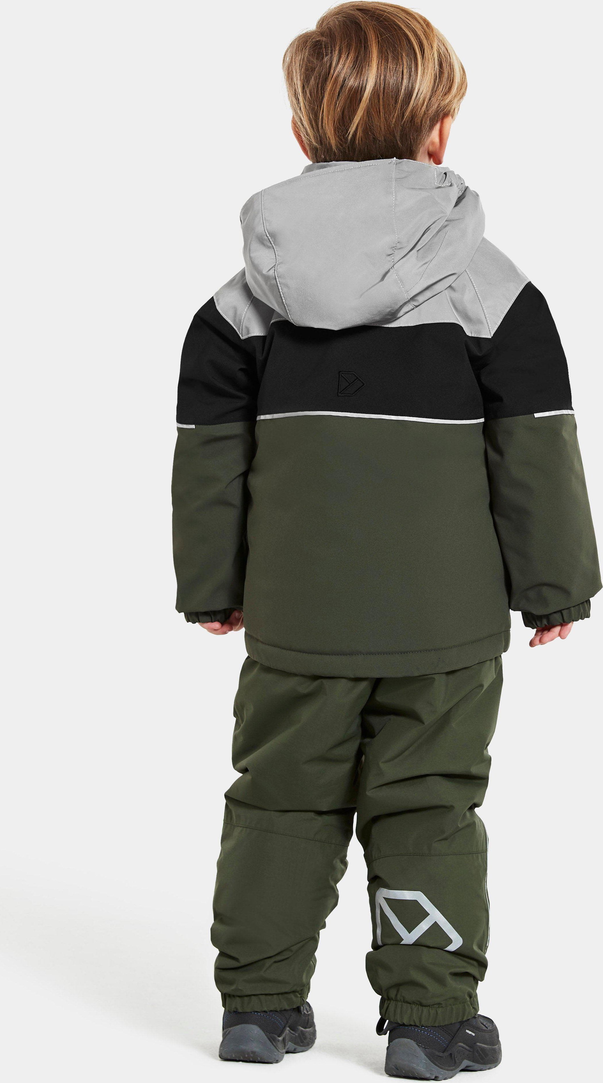 Dětská zimní bunda Didriksons Lux Deep Green Velikost: 80 - obrázek 5