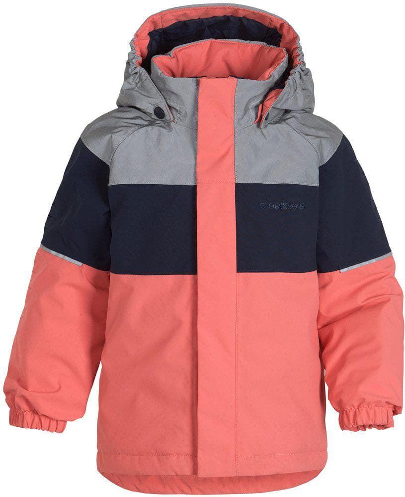 Dětská zimní bunda Didriksons Lux Peach Rose Velikost: 80 - obrázek 1