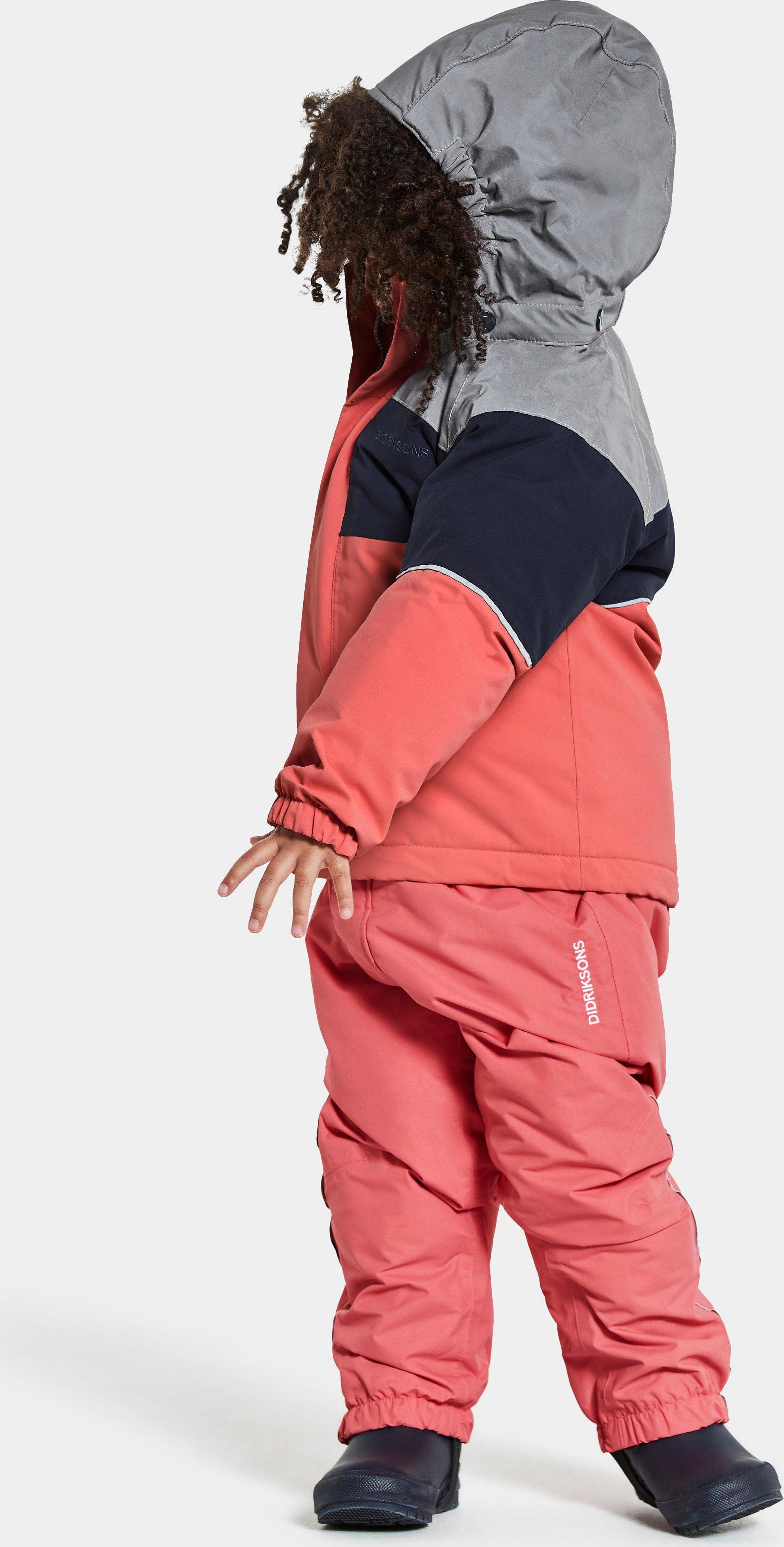 Dětská zimní bunda Didriksons Lux Peach Rose Velikost: 80 - obrázek 3