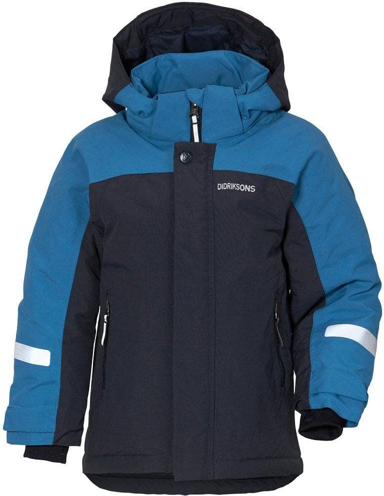 Dětská zimní bunda Didriksons Neptun Navy Velikost: 90 - obrázek 3