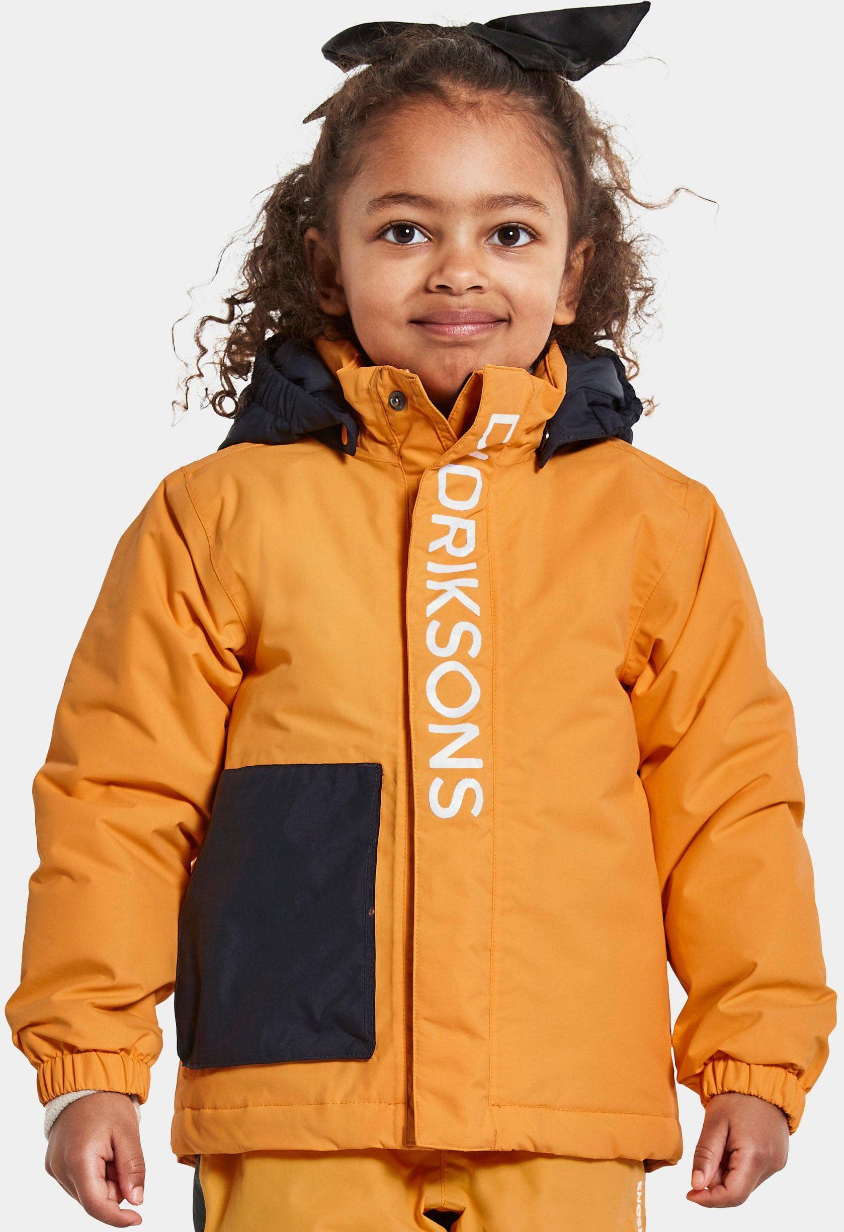 Dětská zimní bunda Didriksons Rio Fire Yellow Velikost: 90 - obrázek 1
