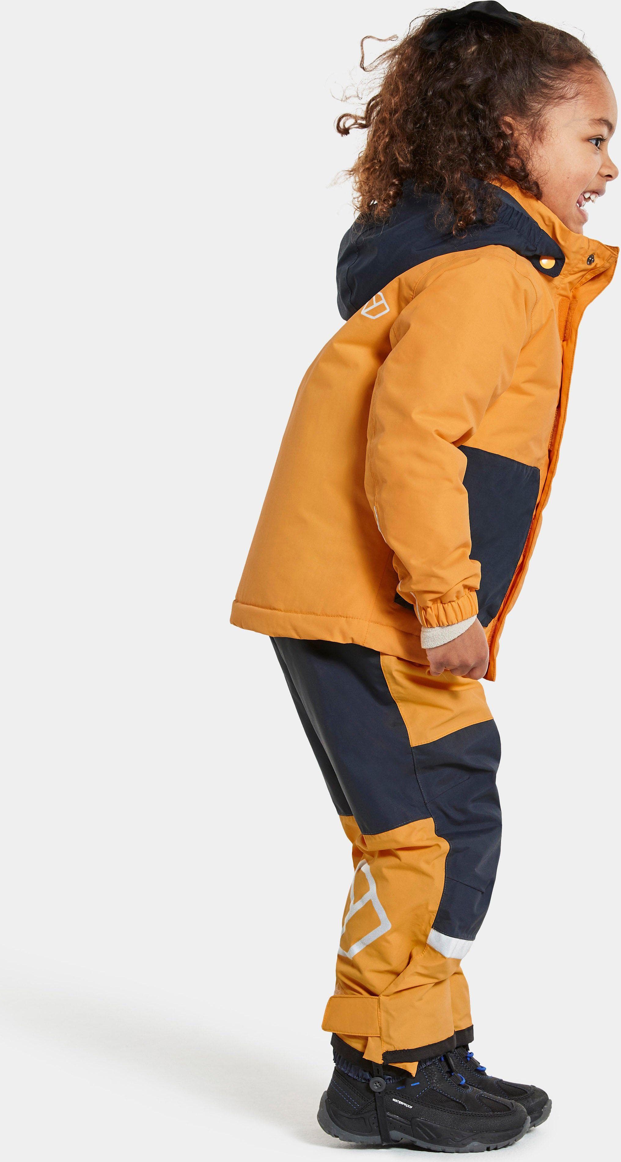 Dětská zimní bunda Didriksons Rio Fire Yellow Velikost: 90 - obrázek 2