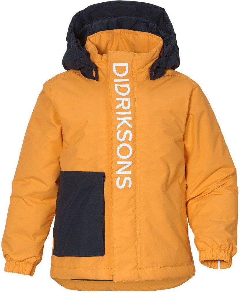 Dětská zimní bunda Didriksons Rio Fire Yellow Velikost: 90 - obrázek 3