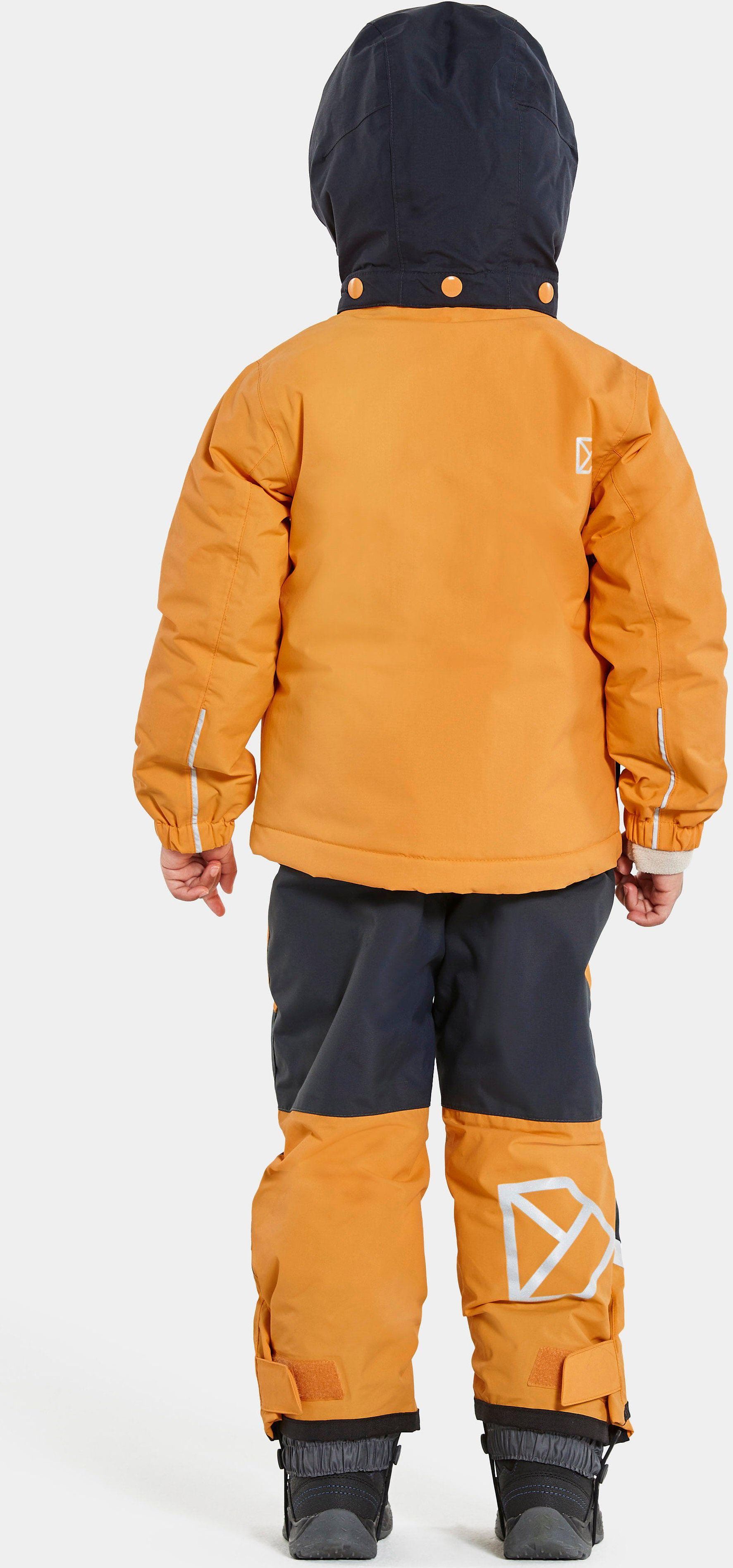 Dětská zimní bunda Didriksons Rio Fire Yellow Velikost: 90 - obrázek 7