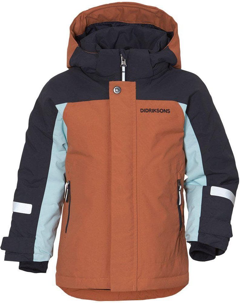 Dětská zimní bunda Didriksons Neptun Acorn Brown Velikost: 90 - obrázek 2