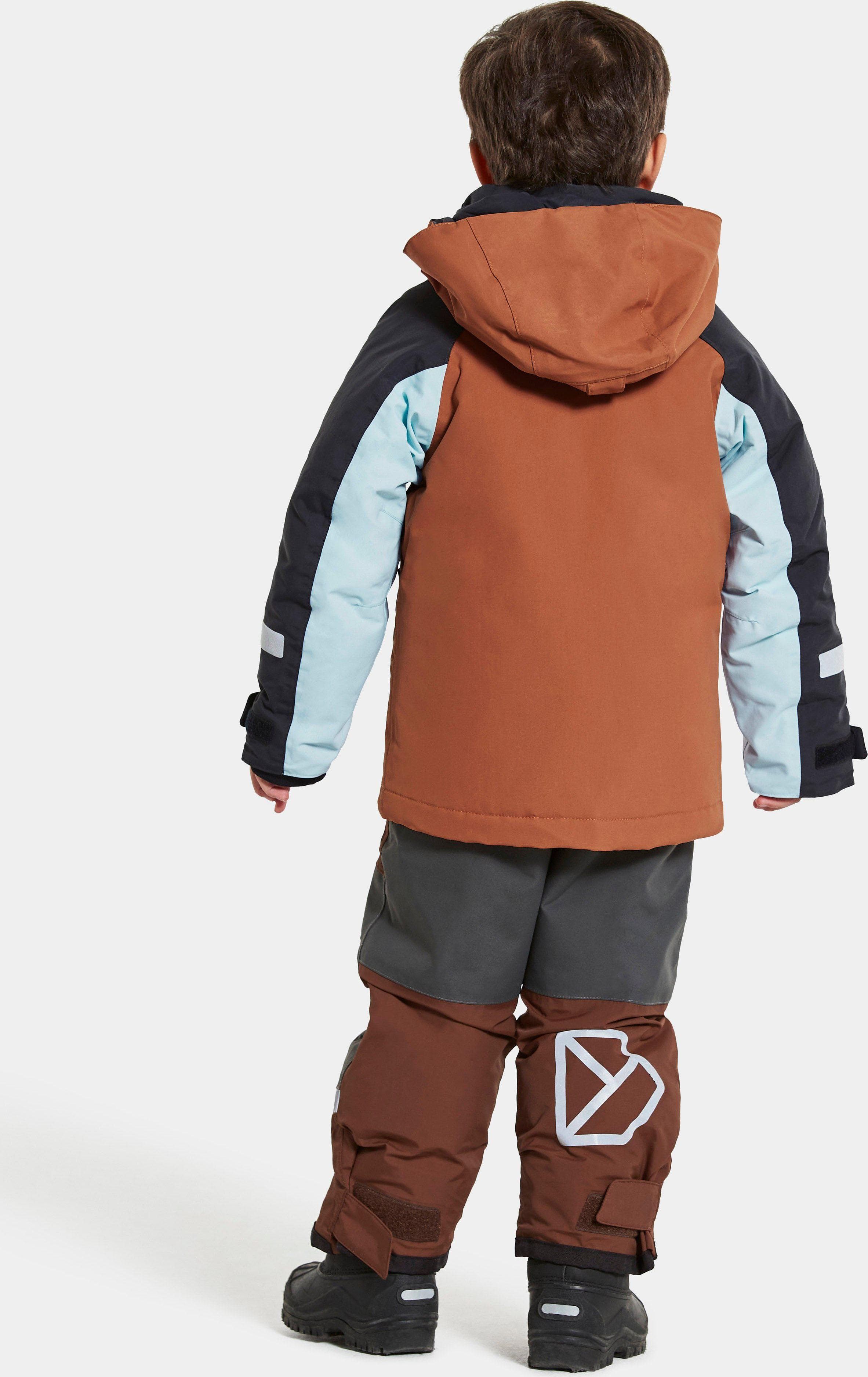 Dětská zimní bunda Didriksons Neptun Acorn Brown Velikost: 90 - obrázek 7