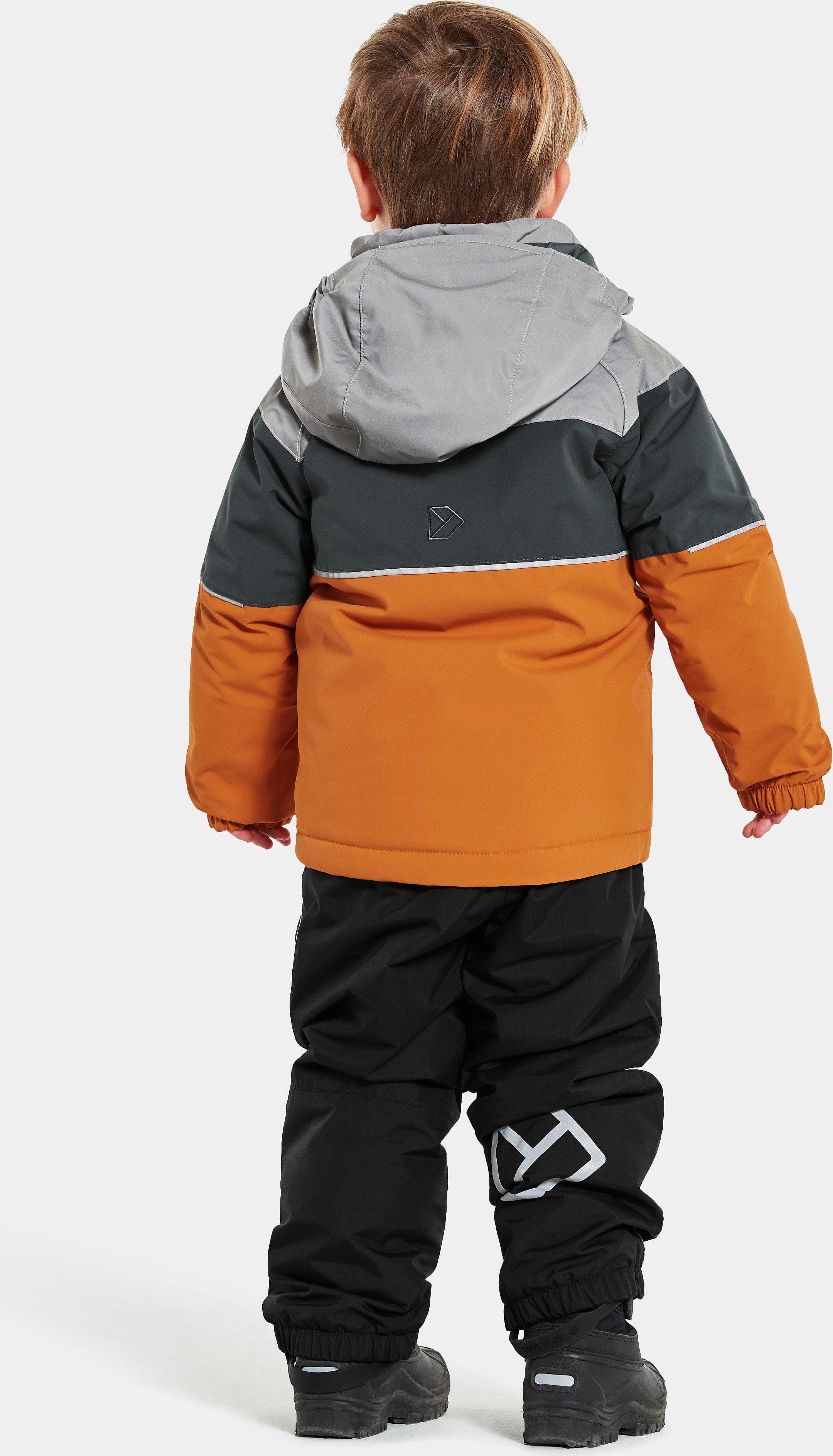 Dětská zimní bunda Didriksons Lux Burnt Glow Velikost: 90 - obrázek 5