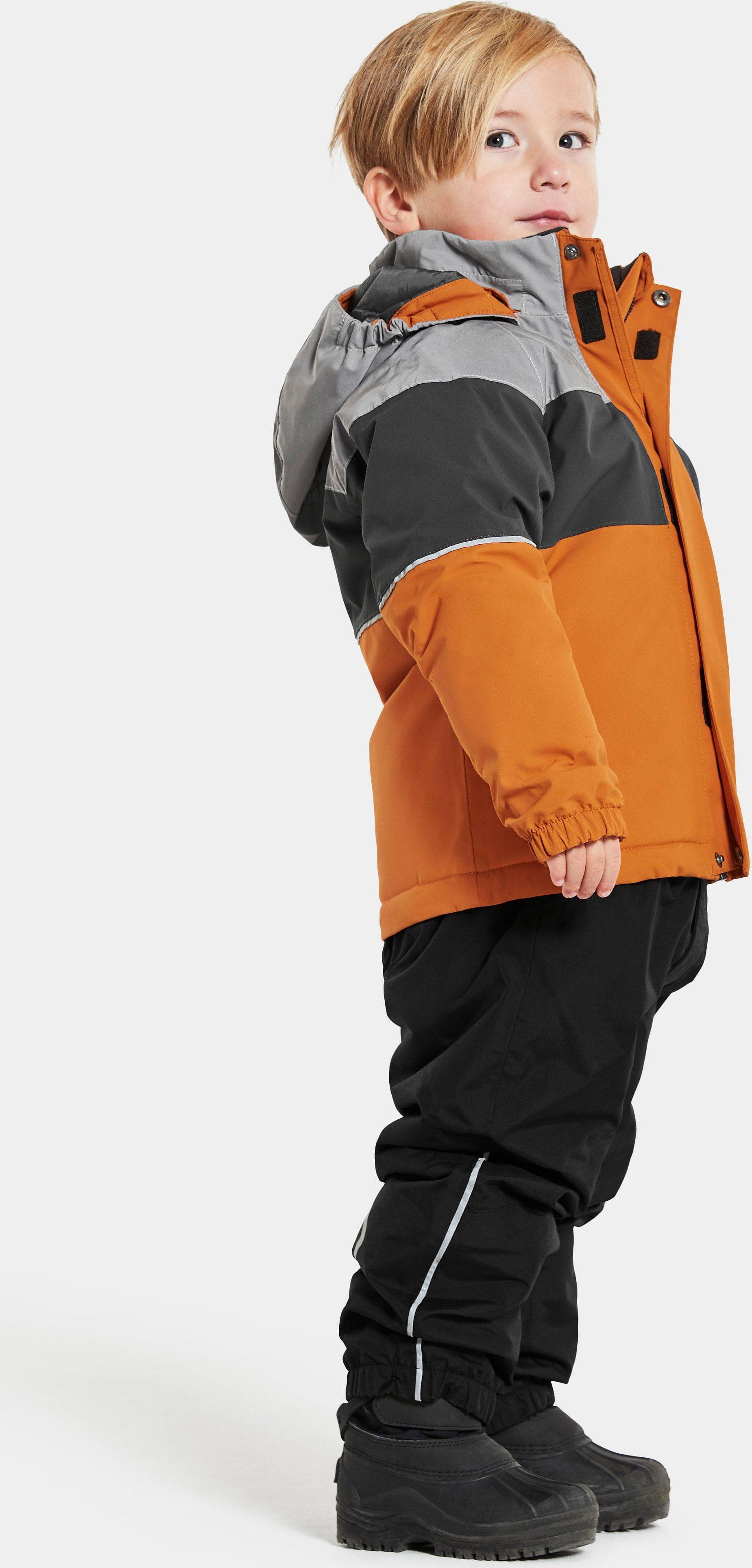 Dětská zimní bunda Didriksons Lux Burnt Glow Velikost: 90 - obrázek 6