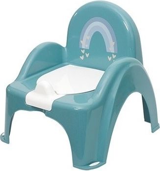 Tega Baby Nočník/židlička Eco duha, tyrkys - obrázek 1