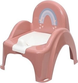 Tega Baby Nočník/židlička Eco duha, růžový - obrázek 1