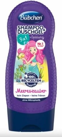 Bübchen dětský šampón a sprchový gel 3v1 Mořská panna - 230ml - obrázek 1