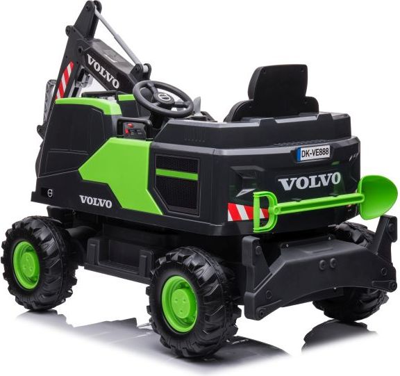 Dětský elektrický nakladač VOLVO green - obrázek 11