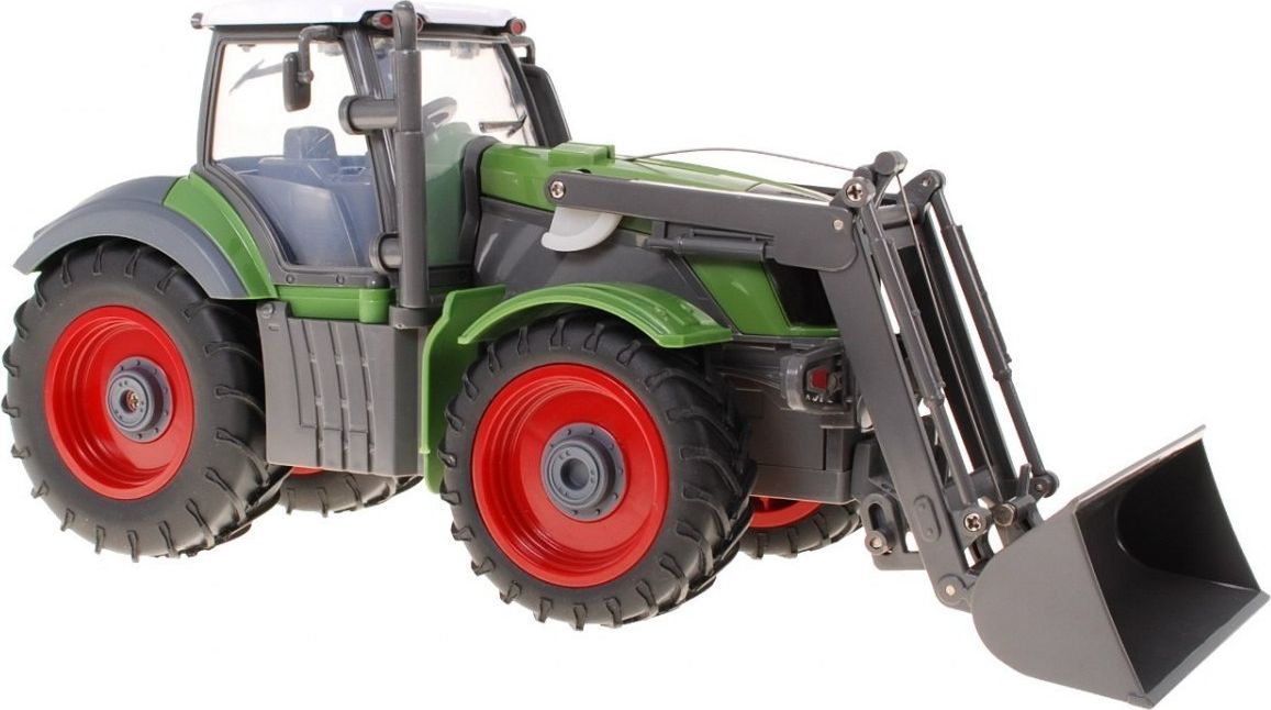 RC traktor se zeleným přívěsem 1:28 27MHz - obrázek 5