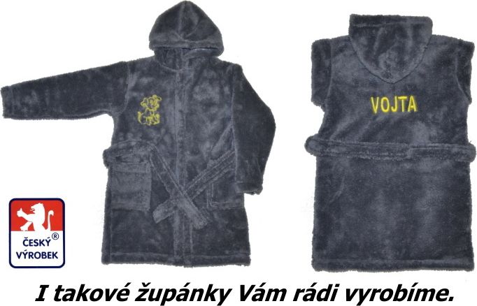 Dětský župan se jménem Dětský svět Lamový  velikost 80 - obrázek 5