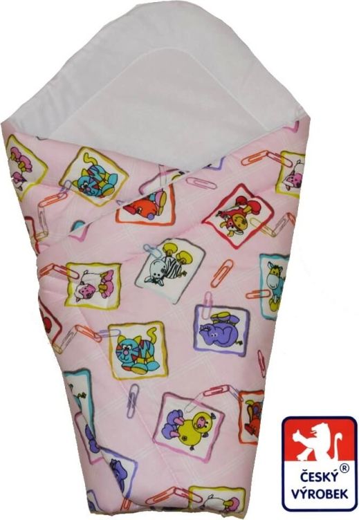 Dětská rychlozavinovačka růžové sponky, Dětský svět 75x77 - obrázek 1